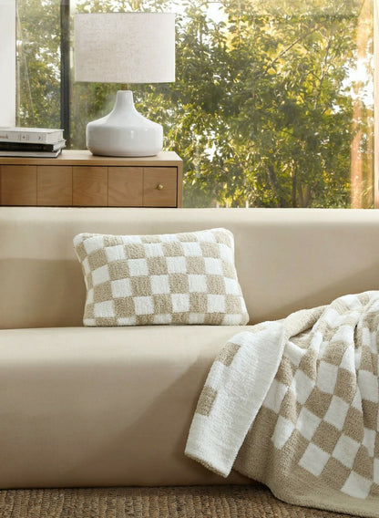 Checkerboard Mini Pillow | Plow & Hearth
