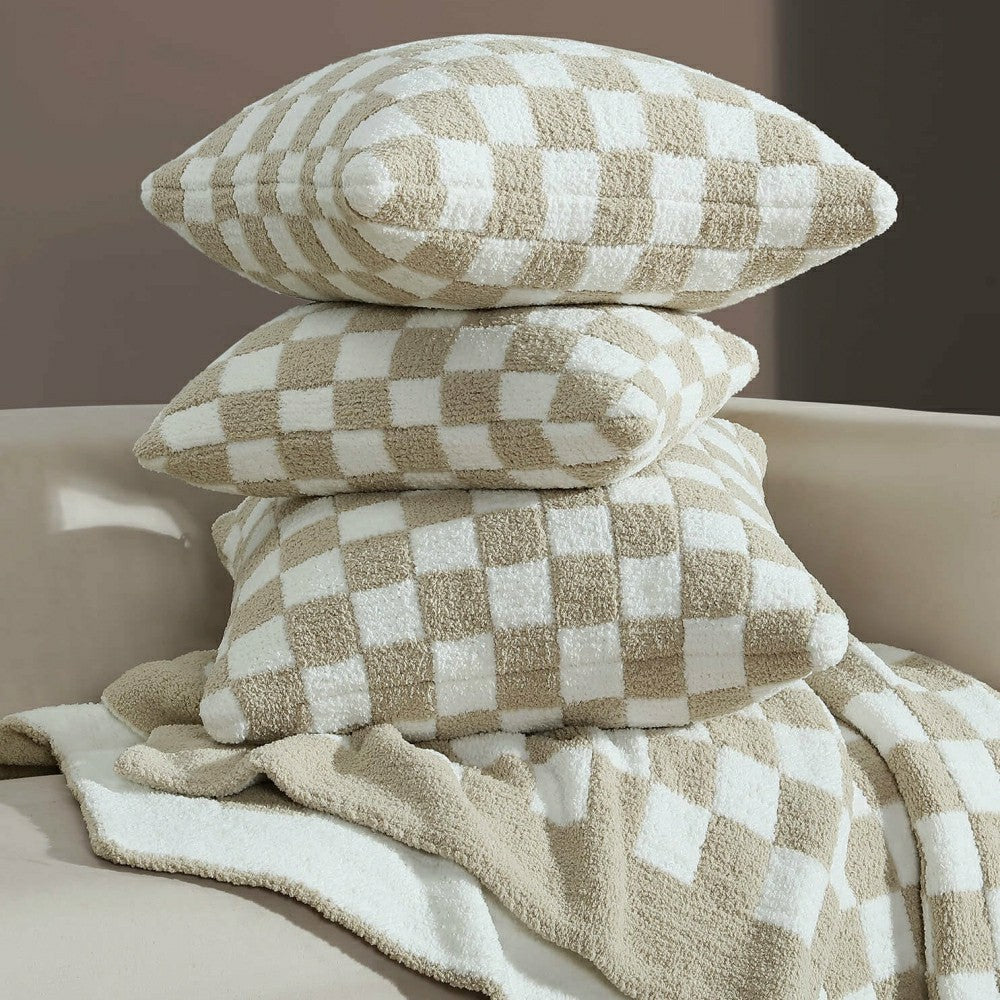 Checkerboard Throw Pillow | Plow & Hearth