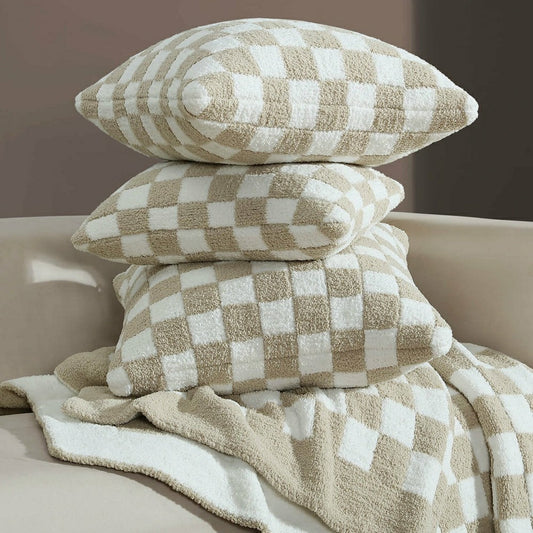 Checkerboard Throw Pillow | Plow & Hearth