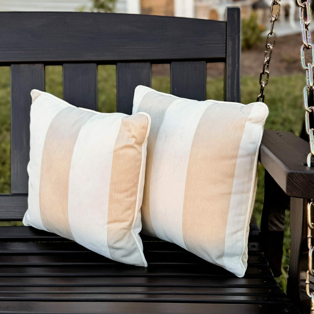 East Green Square Outdoor Accent Pillow | Plow & Hearth