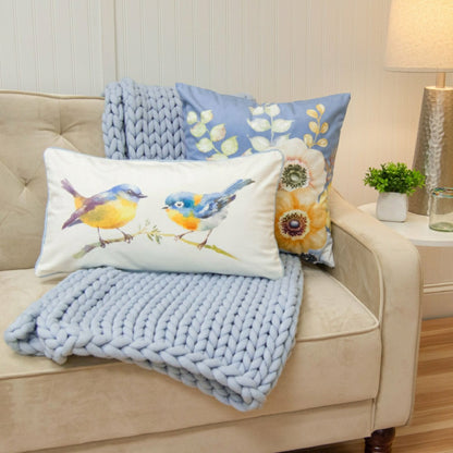 Spring Flowers Decorative Pillow Set | Plow & Hearth