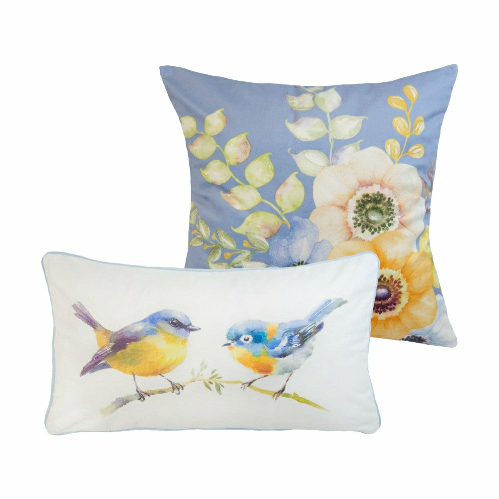 Spring Flowers Decorative Pillow Set | Plow & Hearth