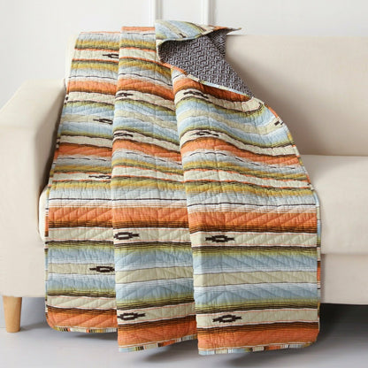 Painted Desert Reversible Bedding, Clay | Plow & Hearth