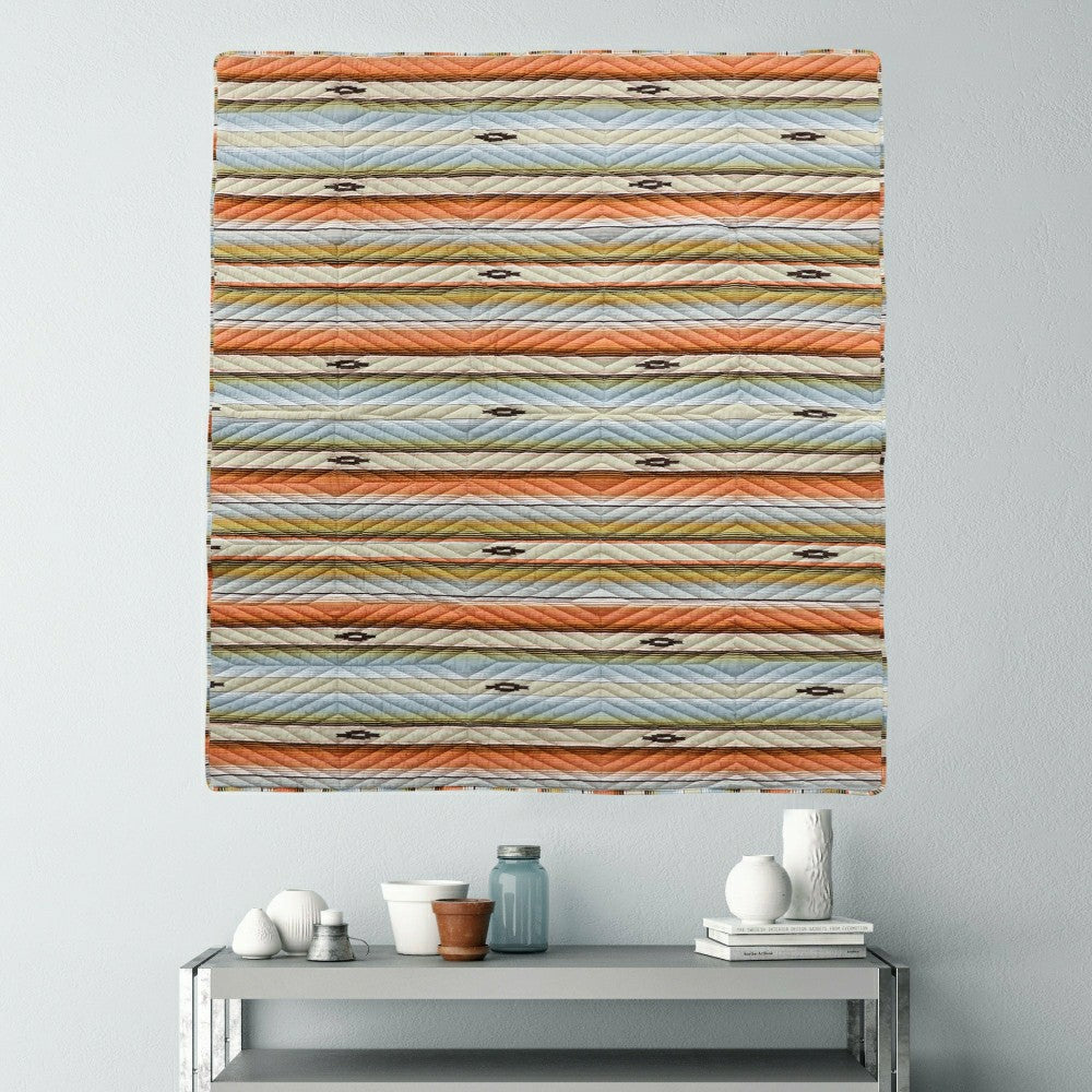 Painted Desert Reversible Bedding, Clay | Plow & Hearth