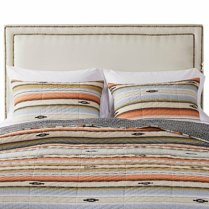 Painted Desert Reversible Bedding, Clay | Plow & Hearth