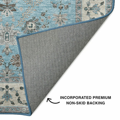 Hatay Sky Polyester Rug | Plow & Hearth