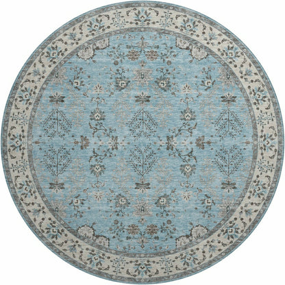 Hatay Sky Polyester Rug | Plow & Hearth
