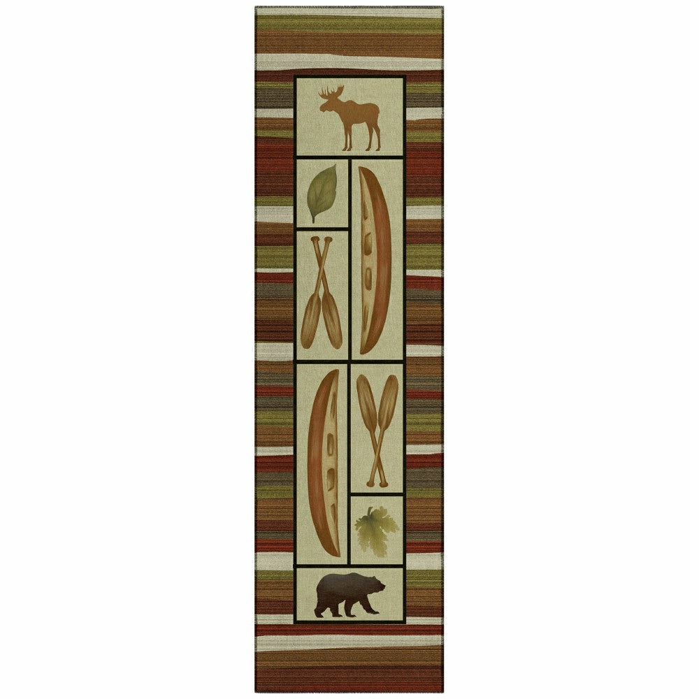 Canyon Excursion Polyester Rug | Plow & Hearth
