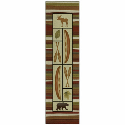 Canyon Excursion Polyester Rug | Plow & Hearth