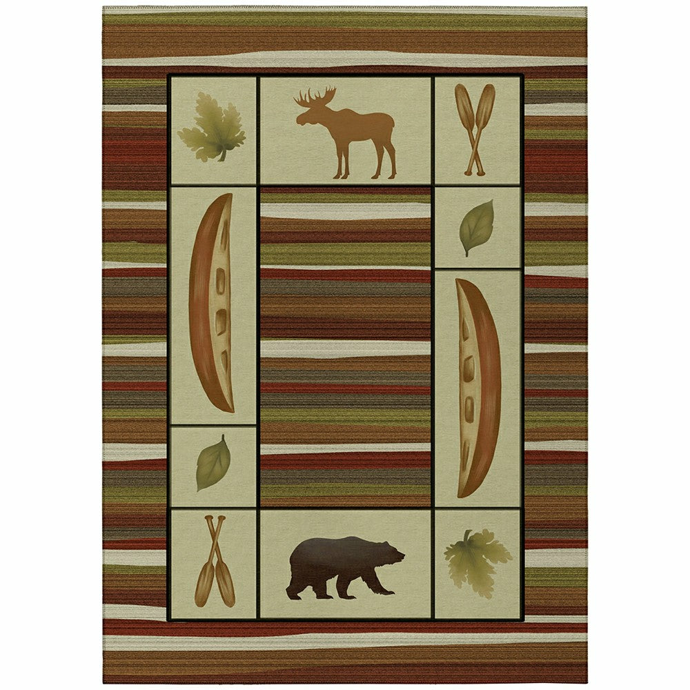 Canyon Excursion Polyester Rug | Plow & Hearth