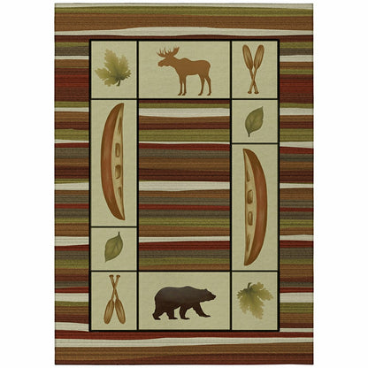Canyon Excursion Polyester Rug | Plow & Hearth