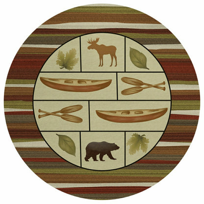 Canyon Excursion Polyester Rug | Plow & Hearth
