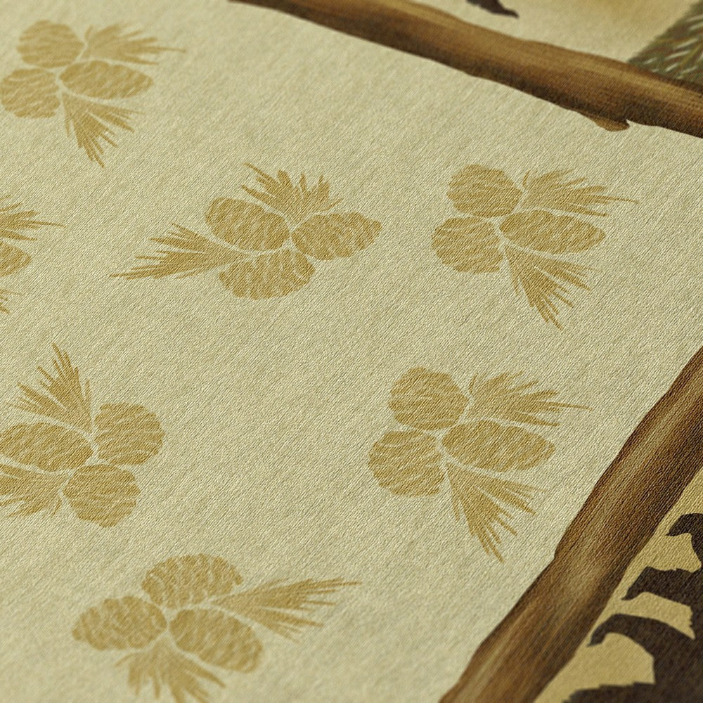 Woodland Excursion Block Polyester Rug | Plow & Hearth