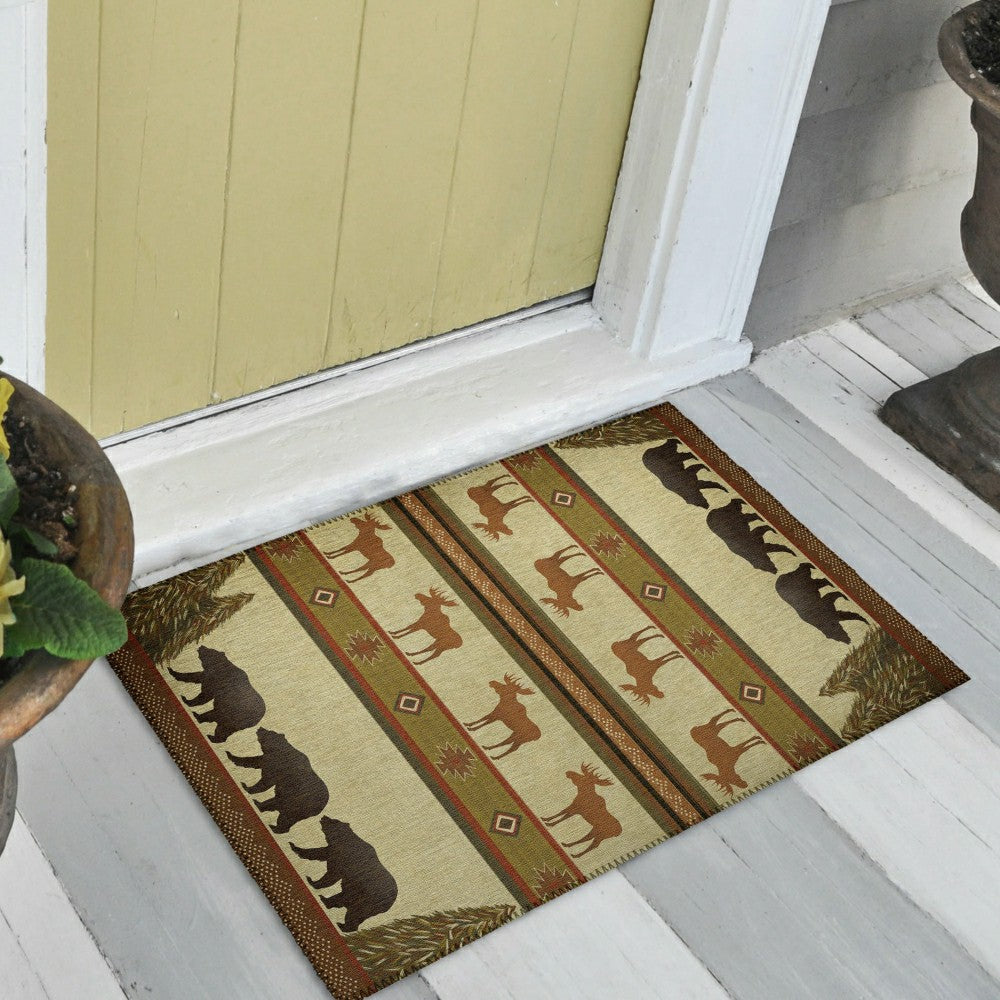 Woodland Excursion Polyester Rug | Plow & Hearth