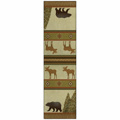 Woodland Excursion Polyester Rug | Plow & Hearth