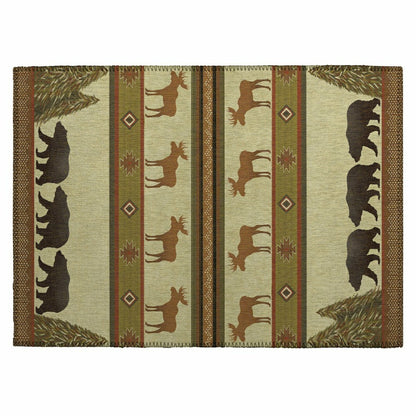 Woodland Excursion Polyester Rug | Plow & Hearth