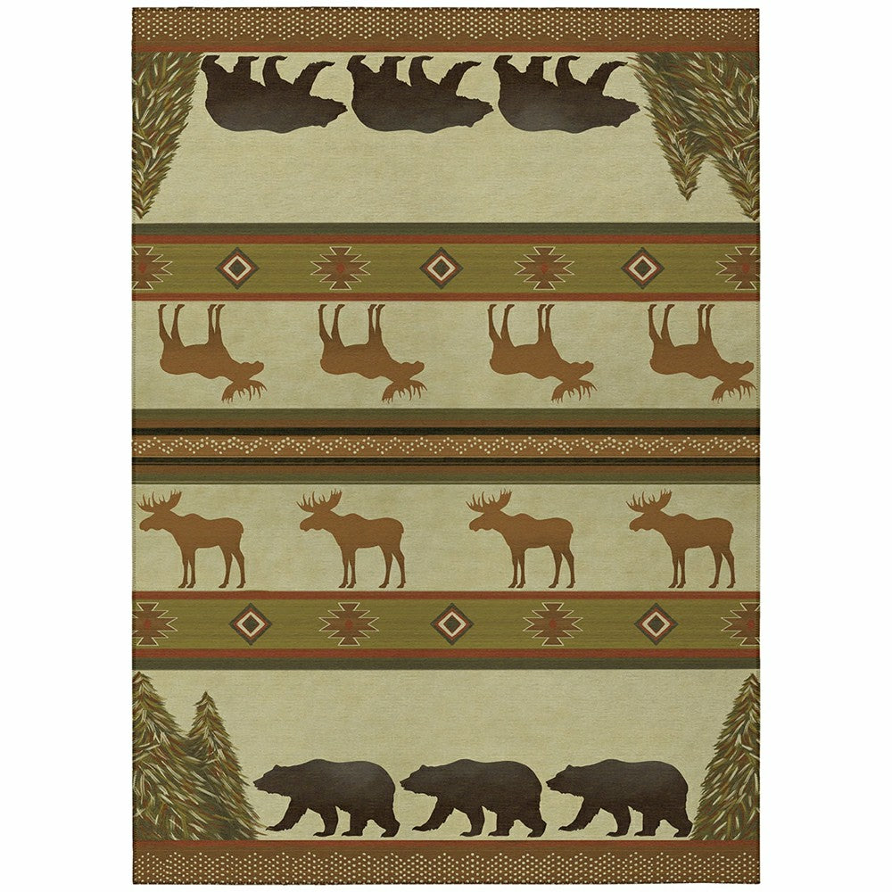 Woodland Excursion Polyester Rug | Plow & Hearth