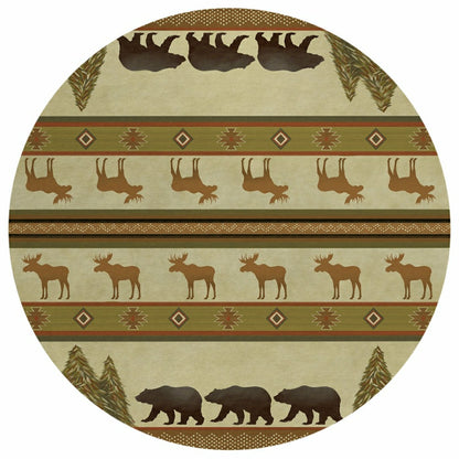 Woodland Excursion Polyester Rug | Plow & Hearth