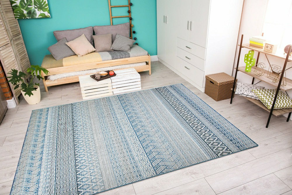 Cape Gables Surf Indoor/Outdoor Area Rug | Plow & Hearth