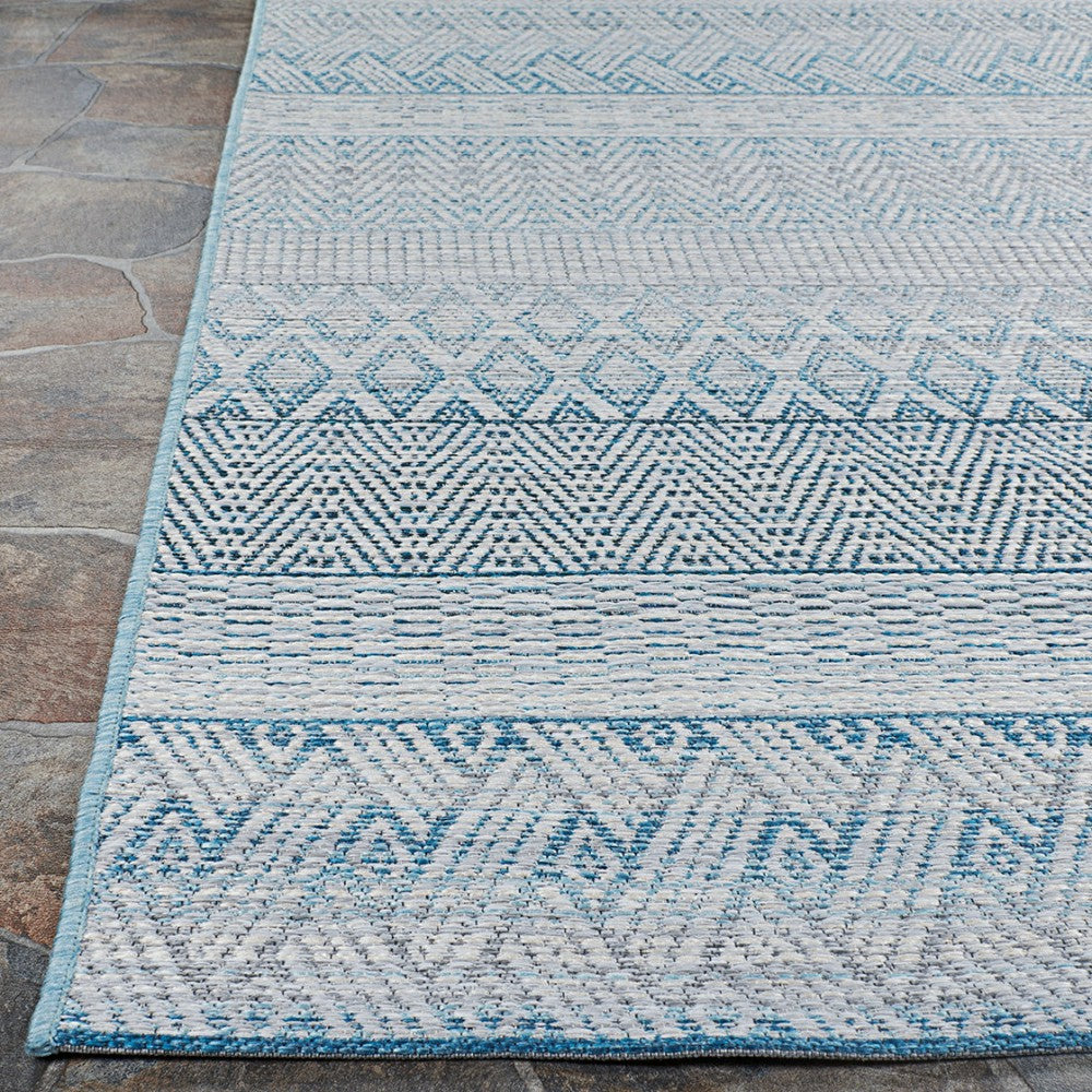 Cape Gables Surf Indoor/Outdoor Area Rug | Plow & Hearth