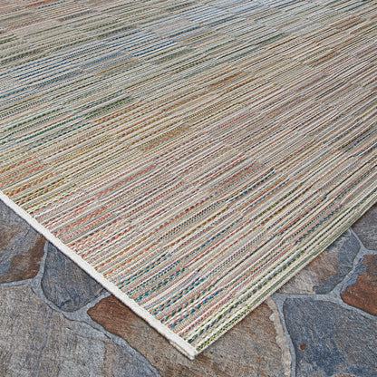 Cape Fayston Multi Indoor/Outdoor Area Rug | Plow & Hearth