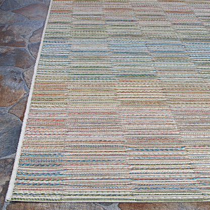 Cape Fayston Multi Indoor/Outdoor Area Rug | Plow & Hearth