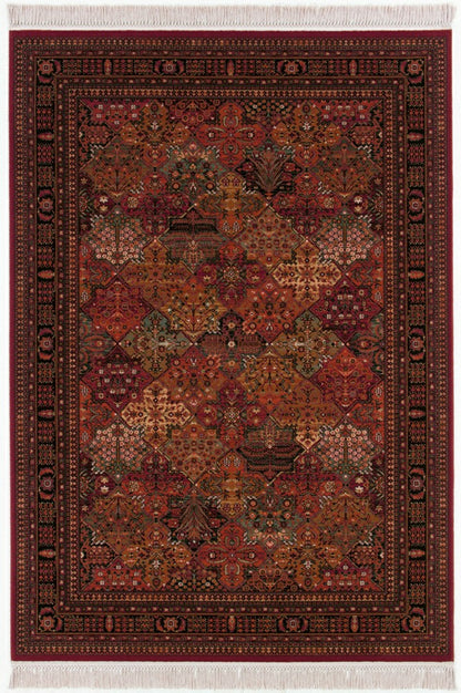 Kashimar Imperial Baktiari Antique Red Area Rug | Plow & Hearth