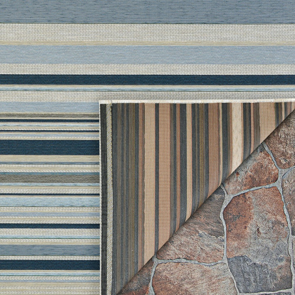 Dolce Striped Indoor/Outdoor Area Rug | Plow & Hearth