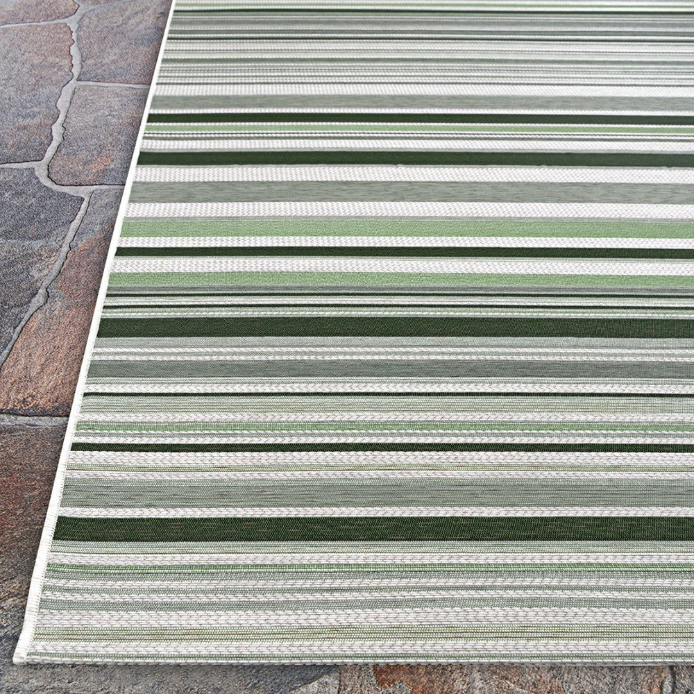 Dolce Striped Indoor/Outdoor Area Rug | Plow & Hearth