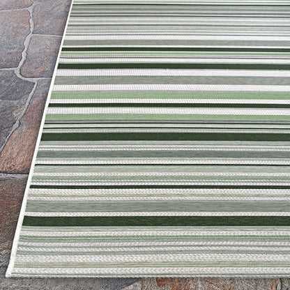 Dolce Striped Indoor/Outdoor Area Rug | Plow & Hearth