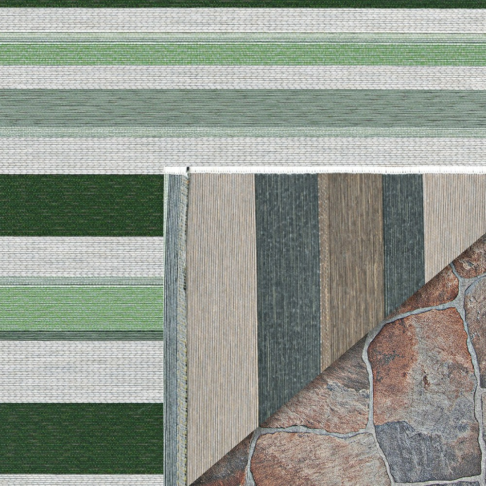 Dolce Striped Indoor/Outdoor Area Rug | Plow & Hearth
