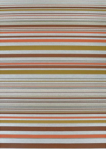 Dolce Striped Indoor/Outdoor Area Rug | Plow & Hearth