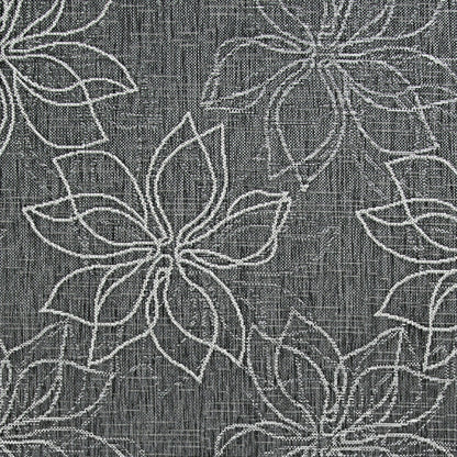 Charm Botanical Ash Indoor/Outdoor Area Rug | Plow & Hearth