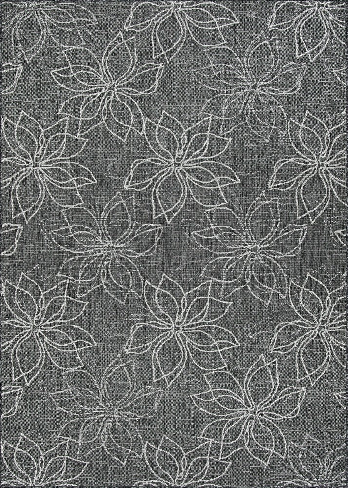 Charm Botanical Ash Indoor/Outdoor Area Rug | Plow & Hearth