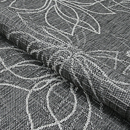 Charm Botanical Ash Indoor/Outdoor Area Rug | Plow & Hearth
