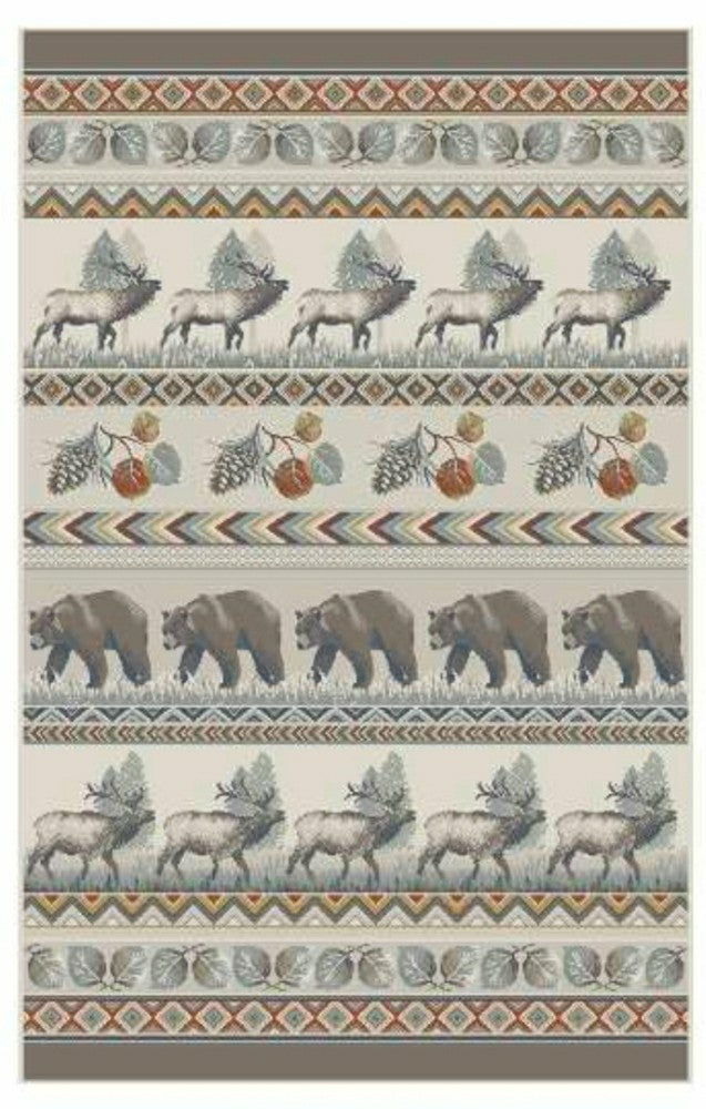 Indoor/Outdoor Polypropylene Vista Mountian Majesty Rug, 30"x 50" | Plow & Hearth