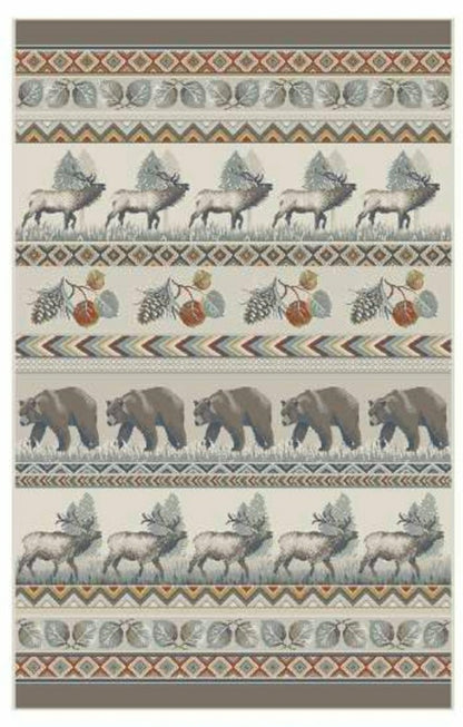 Indoor/Outdoor Polypropylene Vista Mountian Majesty Rug, 30"x 50" | Plow & Hearth