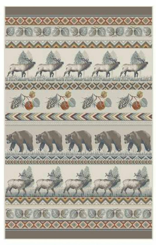 Indoor/Outdoor Polypropylene Vista Mountian Majesty Rug, 30"x 50" | Plow & Hearth