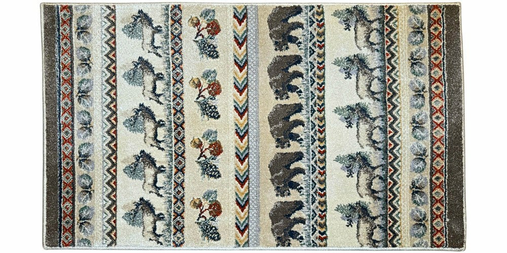 Indoor/Outdoor Polypropylene Vista Mountian Majesty Rug, 30"x 50" | Plow & Hearth