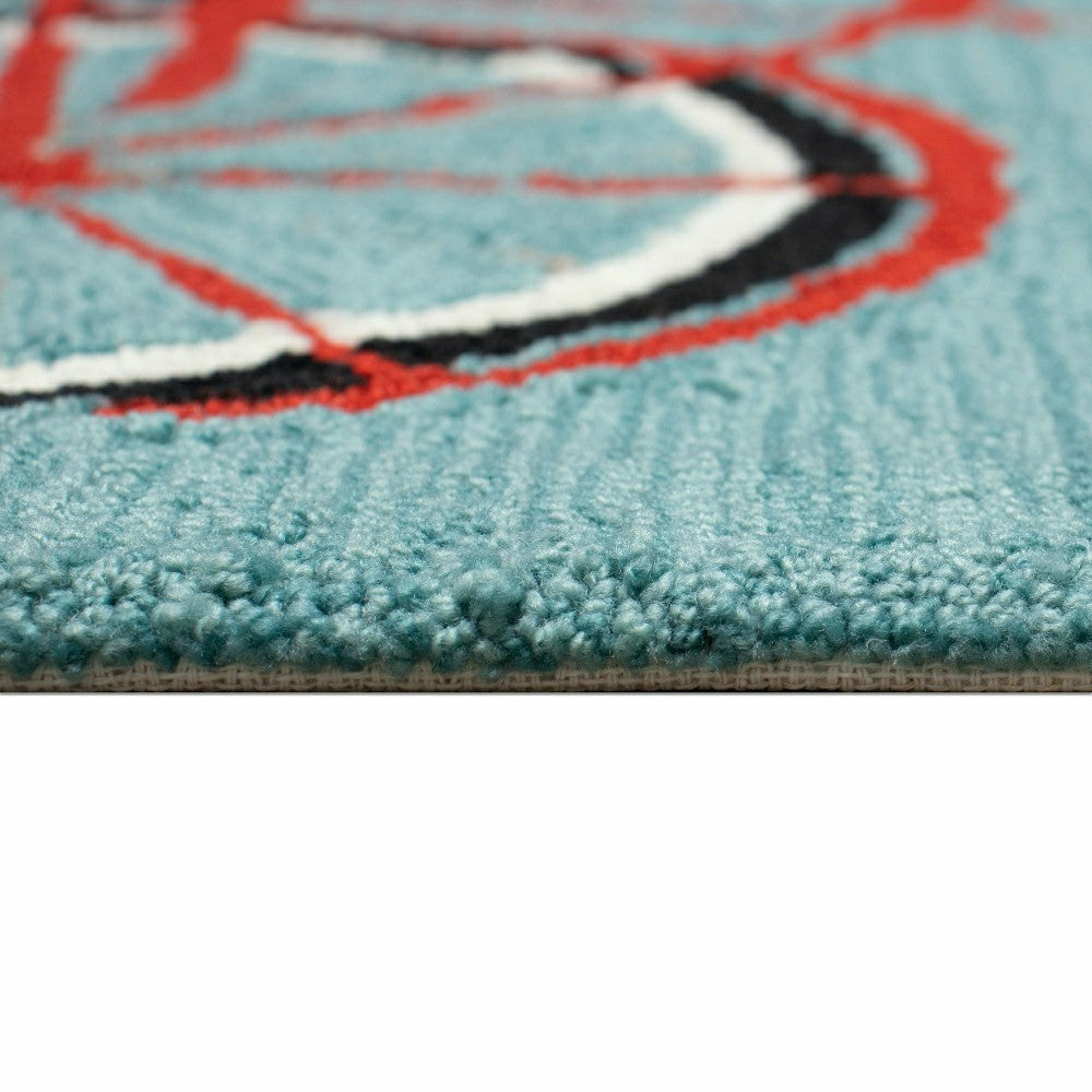 Bike Ride Indoor/Outdoor Rug | Plow & Hearth