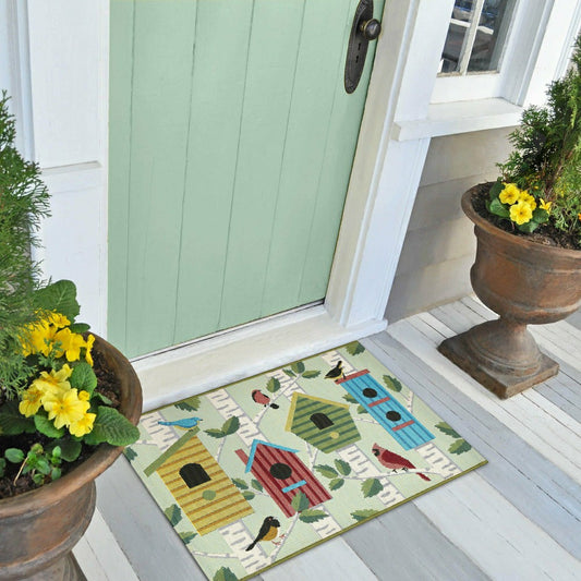 Bird Condos Indoor/Outdoor Rug | Plow & Hearth