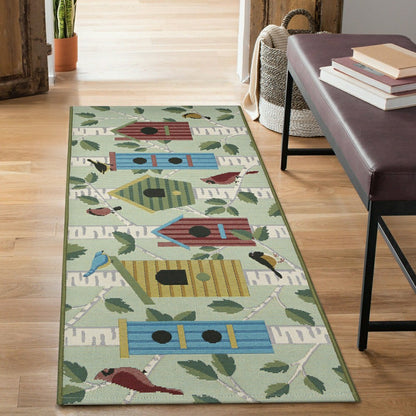 Bird Condos Indoor/Outdoor Rug | Plow & Hearth