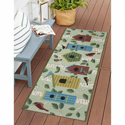 Bird Condos Indoor/Outdoor Rug | Plow & Hearth