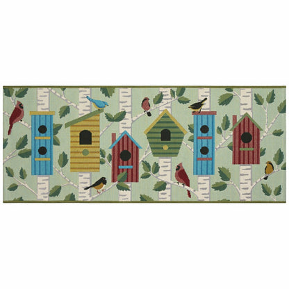 Bird Condos Indoor/Outdoor Rug | Plow & Hearth