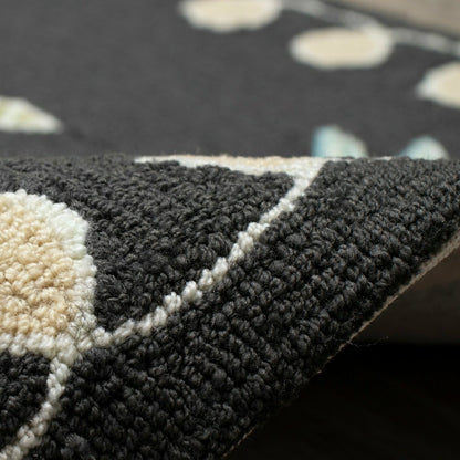 Liora Manne Frontporch Dragonfly Indoor/Outdoor Mat Midnight 2' x 3' | Plow & Hearth