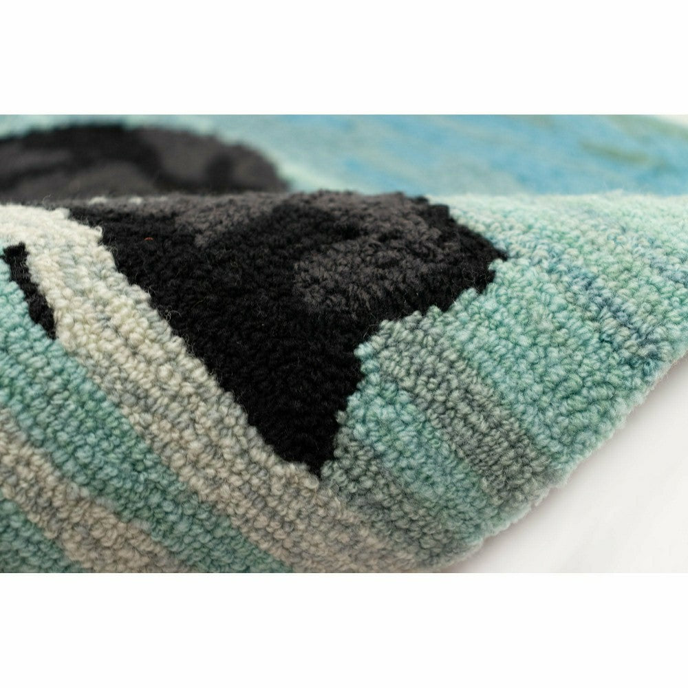 Bathing Bears Indoor/Outdoor Rug | Plow & Hearth