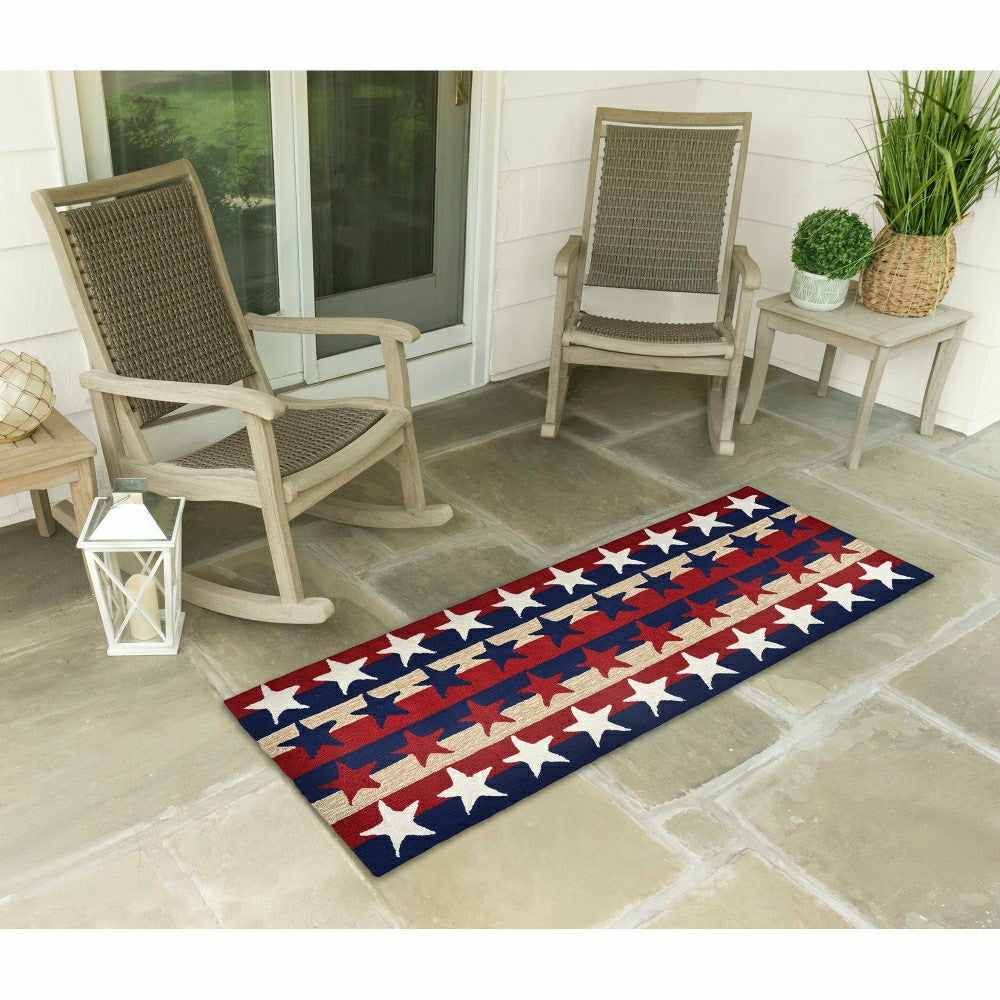 Stars & Stripes Indoor/Outdoor Rug | Plow & Hearth