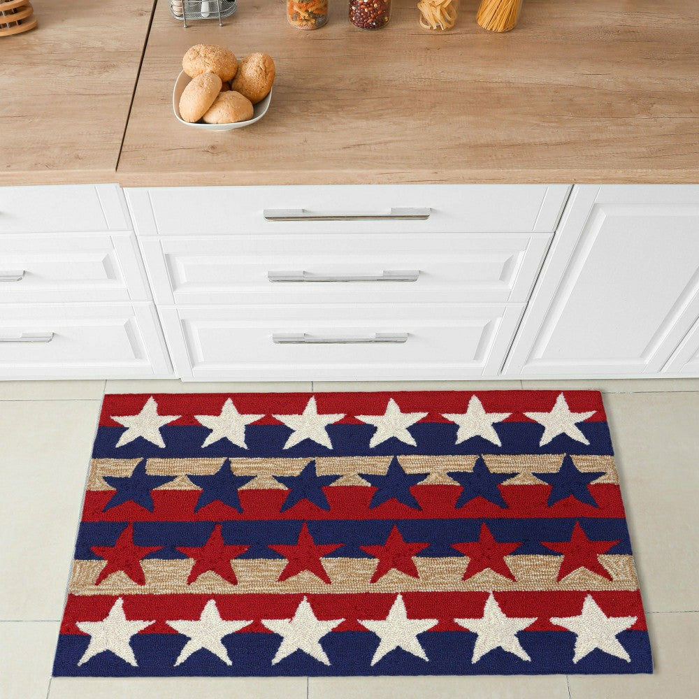 Stars & Stripes Indoor/Outdoor Rug | Plow & Hearth