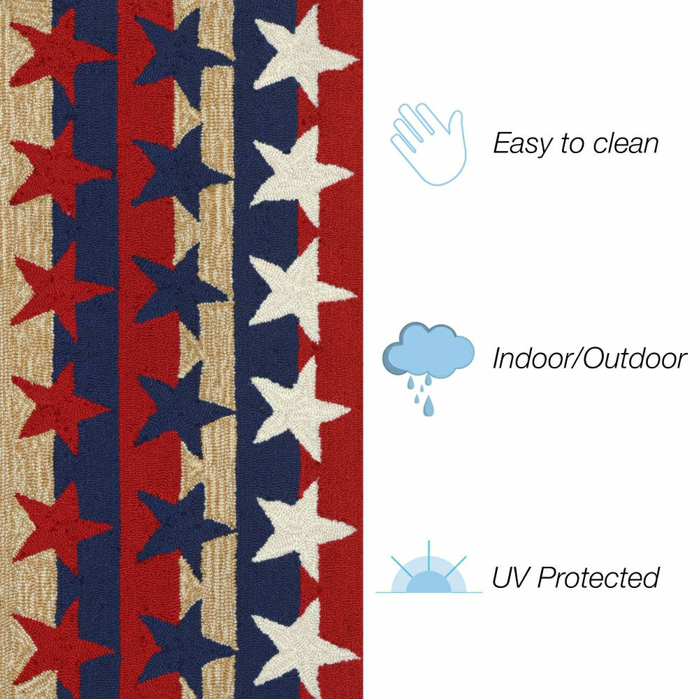 Stars & Stripes Indoor/Outdoor Rug | Plow & Hearth