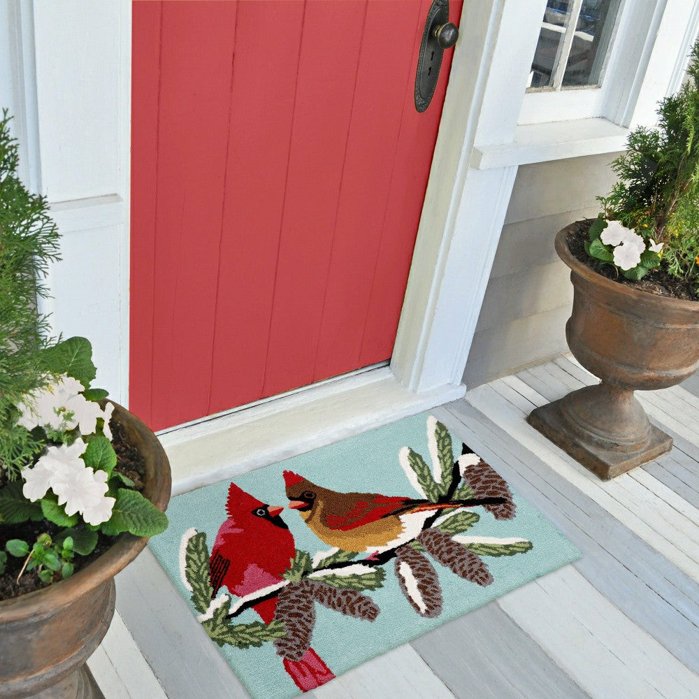 Cardinals Indoor/Outdoor Rug | Plow & Hearth